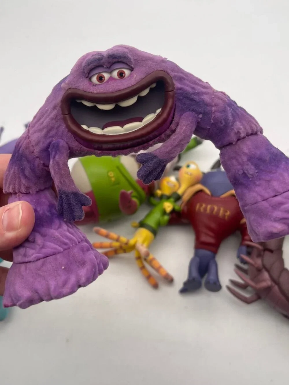 Lot of 10 Disney Store Monsters University Deluxe Action Figure Set T21 Good con